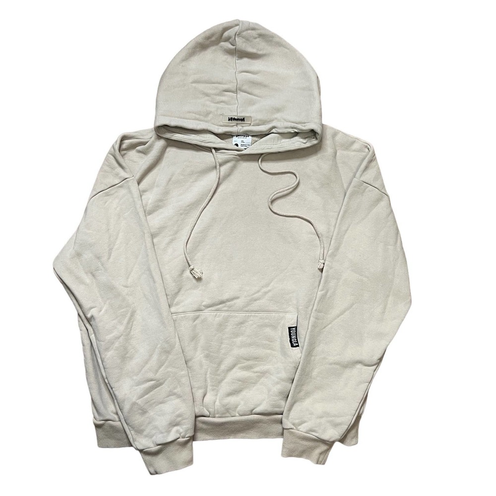 Young la hoodie in beige